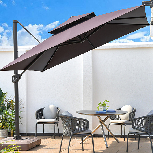 High-end Aluminum Cantilever Umbrellas KM8204