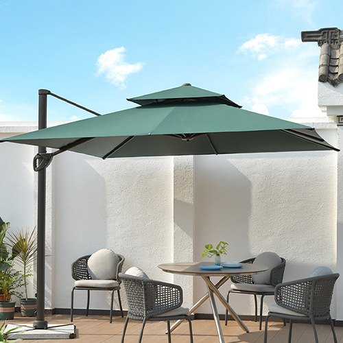 High-end Aluminum Cantilever Umbrellas KM8204