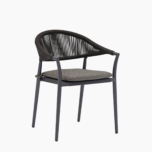 Modern Aluminum Woven Garden Chair KM3210