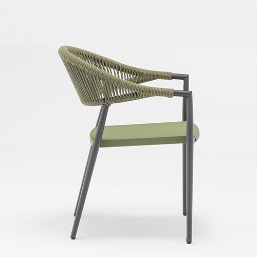 Modern Aluminum Woven Garden Chair KM3210