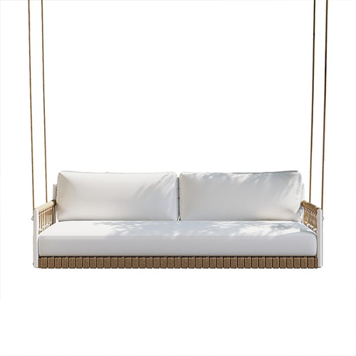 Leisure Aluminum Woven Double Outdoor Swing Chair KM6703