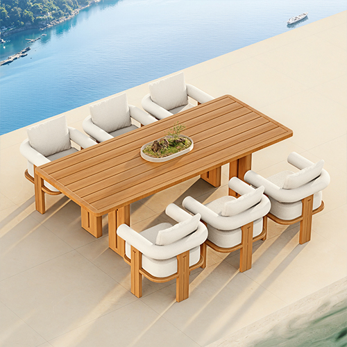 Luxury Teak Outdoor Dining Set KMD18003