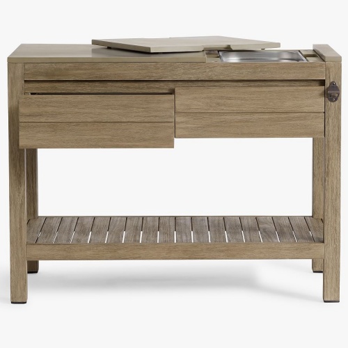 Premium Solid Teak Outdoor Kitchen Cabinets KMO1511