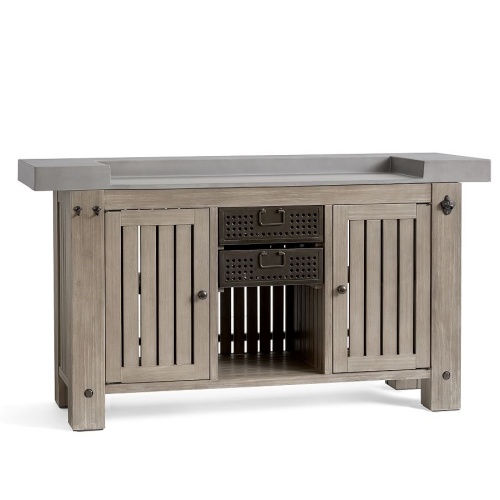Premium Solid Teak Outdoor Kitchen Cabinets KMO1505