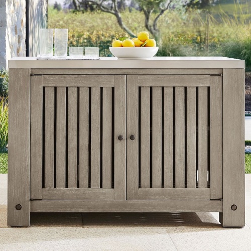 Premium Solid Teak Outdoor Kitchen Cabinets KMO1508