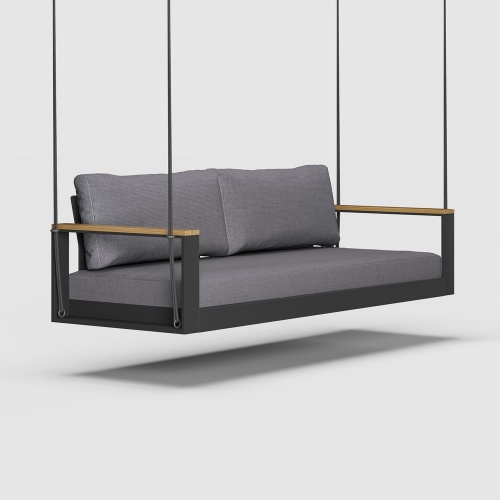 Modern Aluminum 2-Seater Swing Chair KM6705