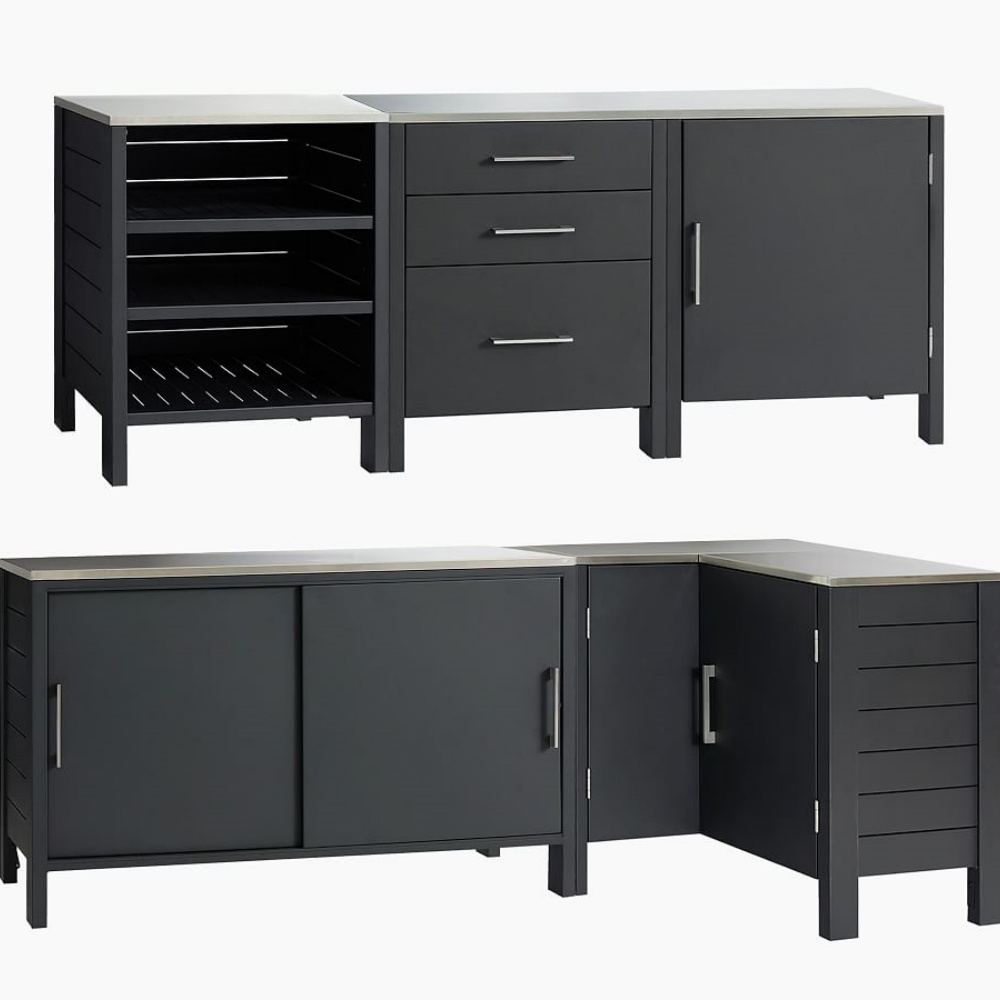Modular Aluminum Outdoor Kitchen Cabinets KMO1315