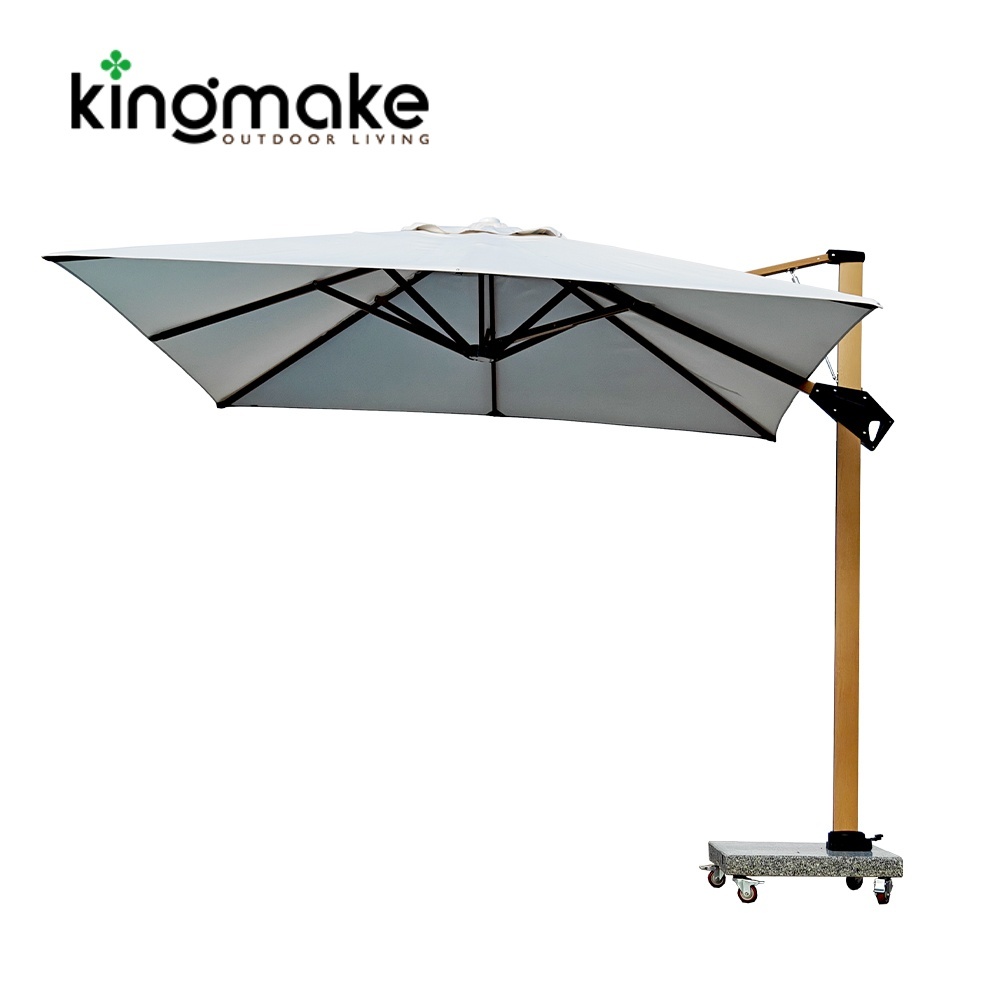 High-end Aluminum Cantilever Umbrellas KMS8601-2B-1