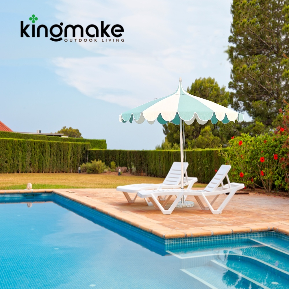 Aluminum Pagoda Beach Umbrella KMS8624-1A 