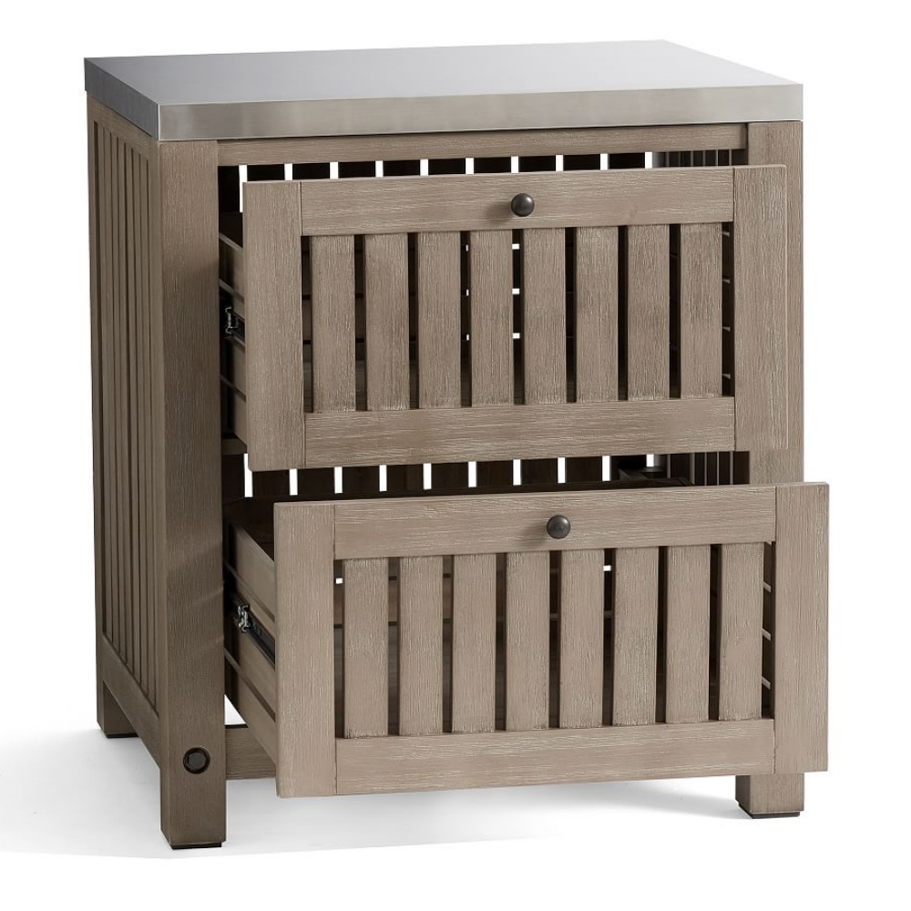 Premium Solid Teak Outdoor Kitchen Cabinets KMO1510