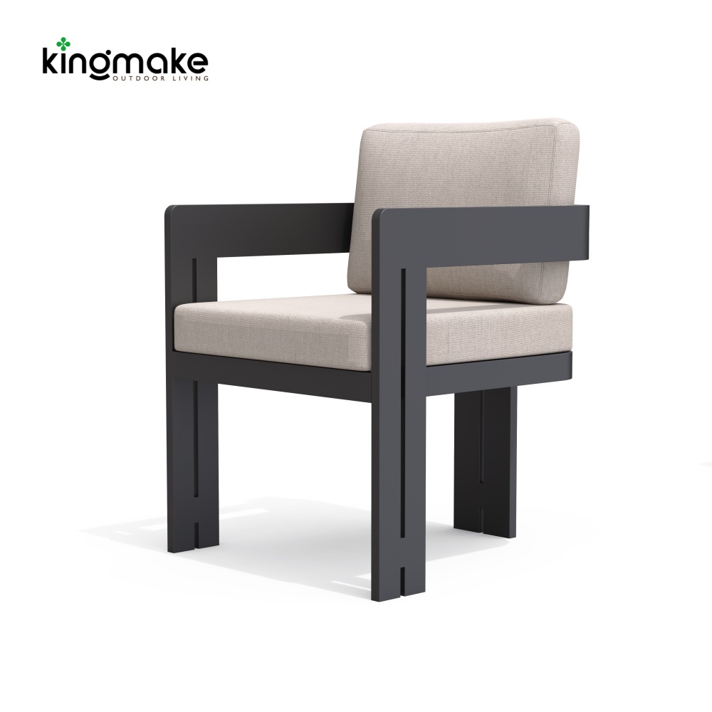 Modern Aluminum Neo Collection Outdoor Chair KMD18026