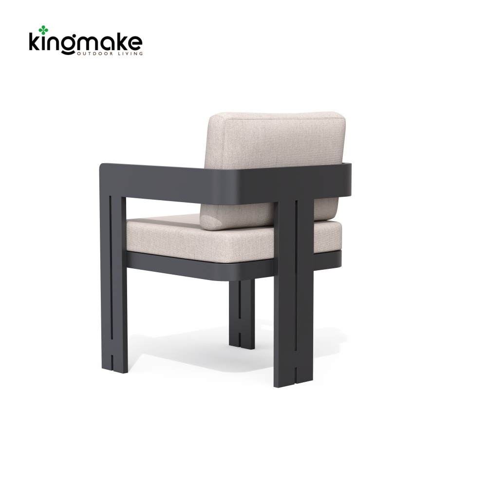 Modern Aluminum Neo Collection Outdoor Chair KMD18026