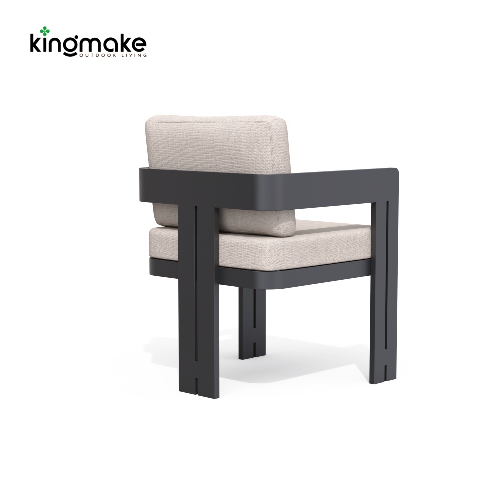 Modern Aluminum Neo Collection Outdoor Chair KMD18026