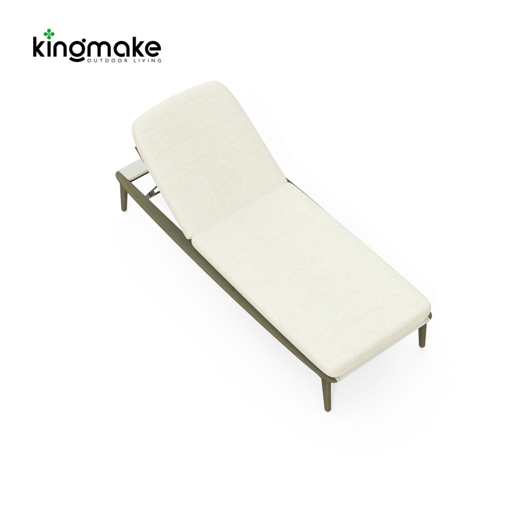 Modern Aged Teak Kael Collection Sun Loungers KMD18027