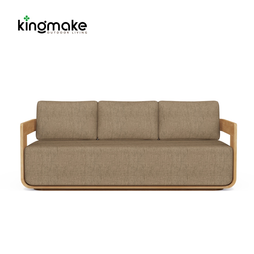 Modern Teak Neo Collection Outdoor Three-Seating Sofa KM18026-T