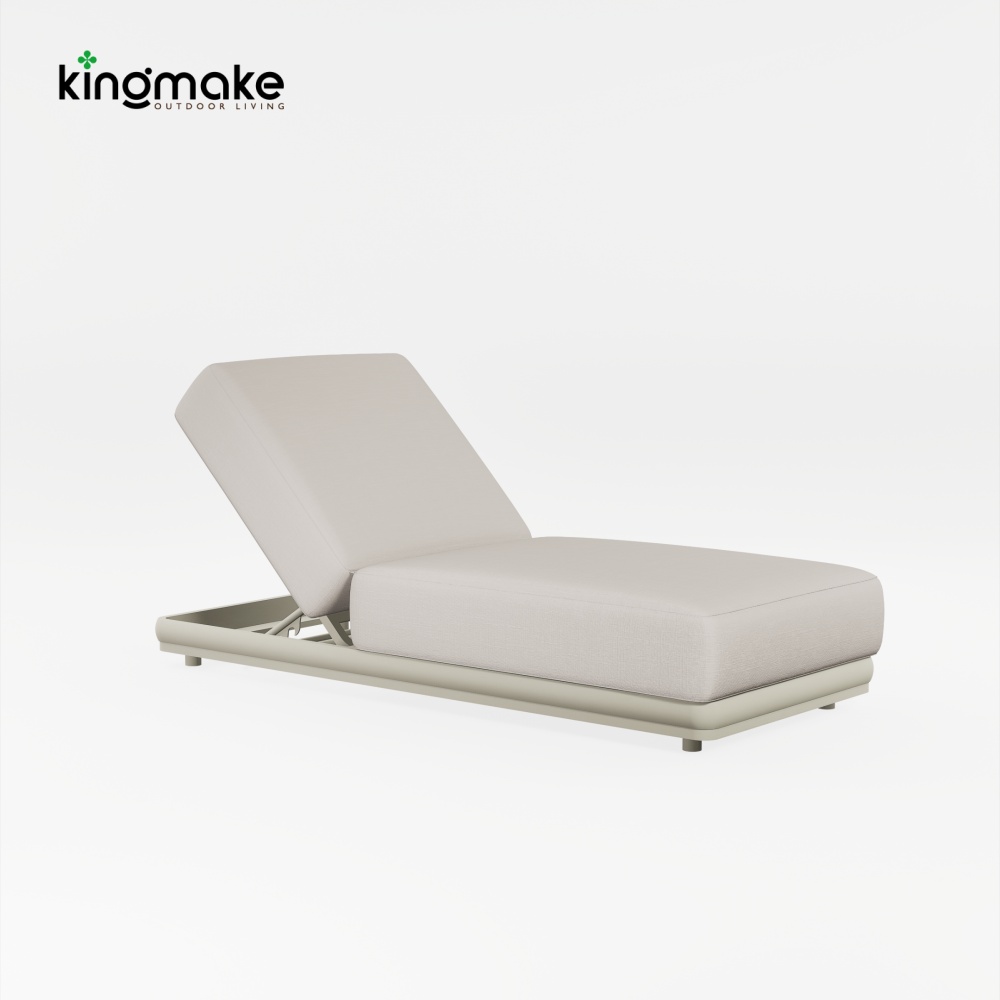 Modern Aluminum Vita Coner Collection Sun Lounger KM18031