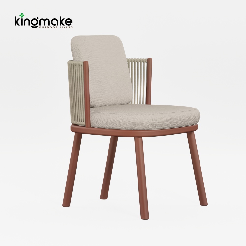 Modern Aluminum Vita Coner Collection Outdoor Chair KM18031