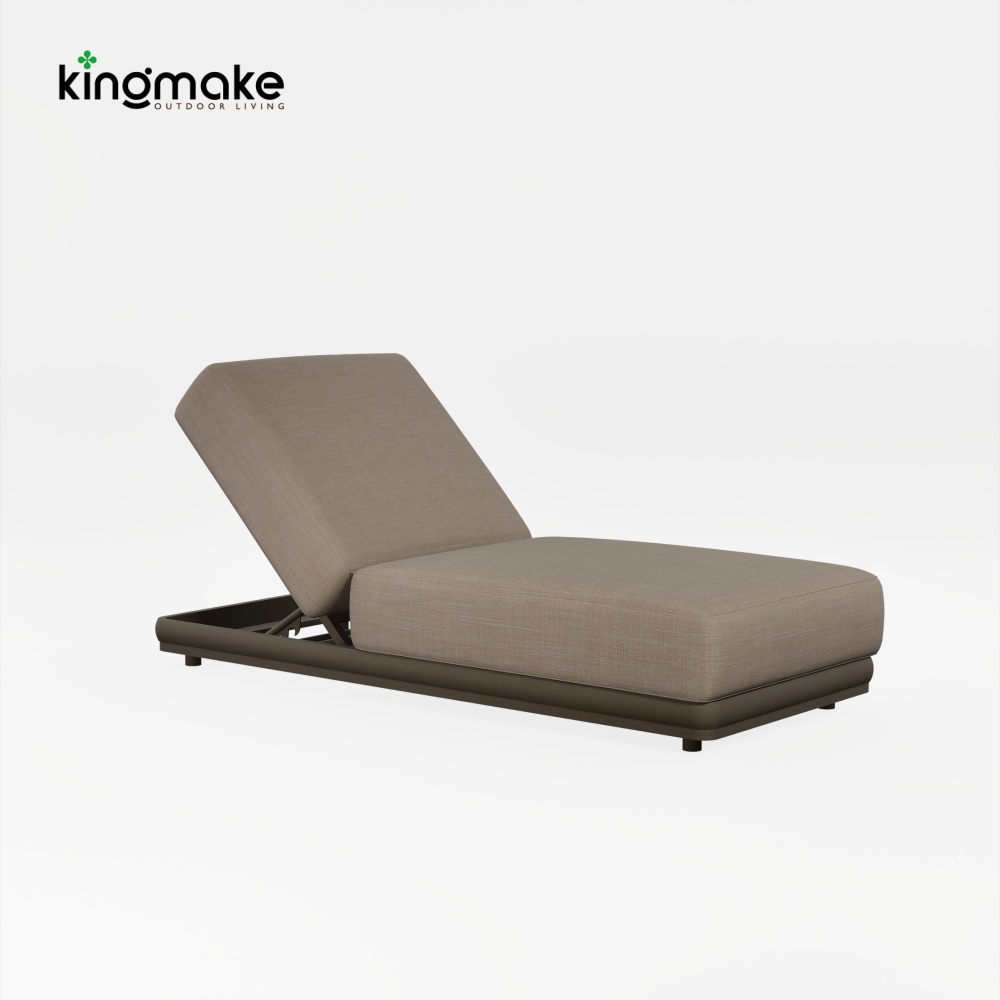 Modern Aluminum Vita Coner Collection Sun Lounger KM18031