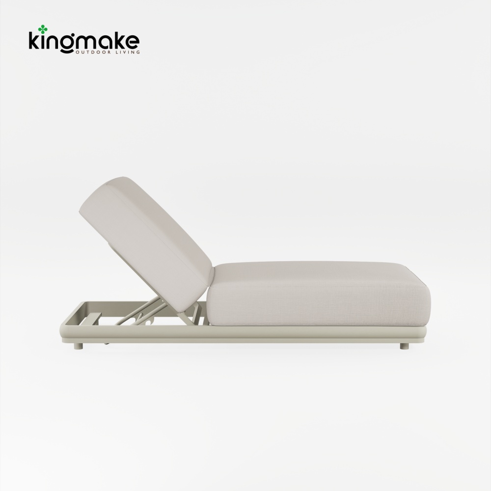Modern Aluminum Vita Coner Collection Sun Lounger KM18031