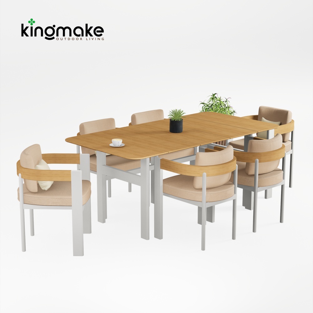 Contemporary Paradise Collection Outdoor Dining Set KM18033