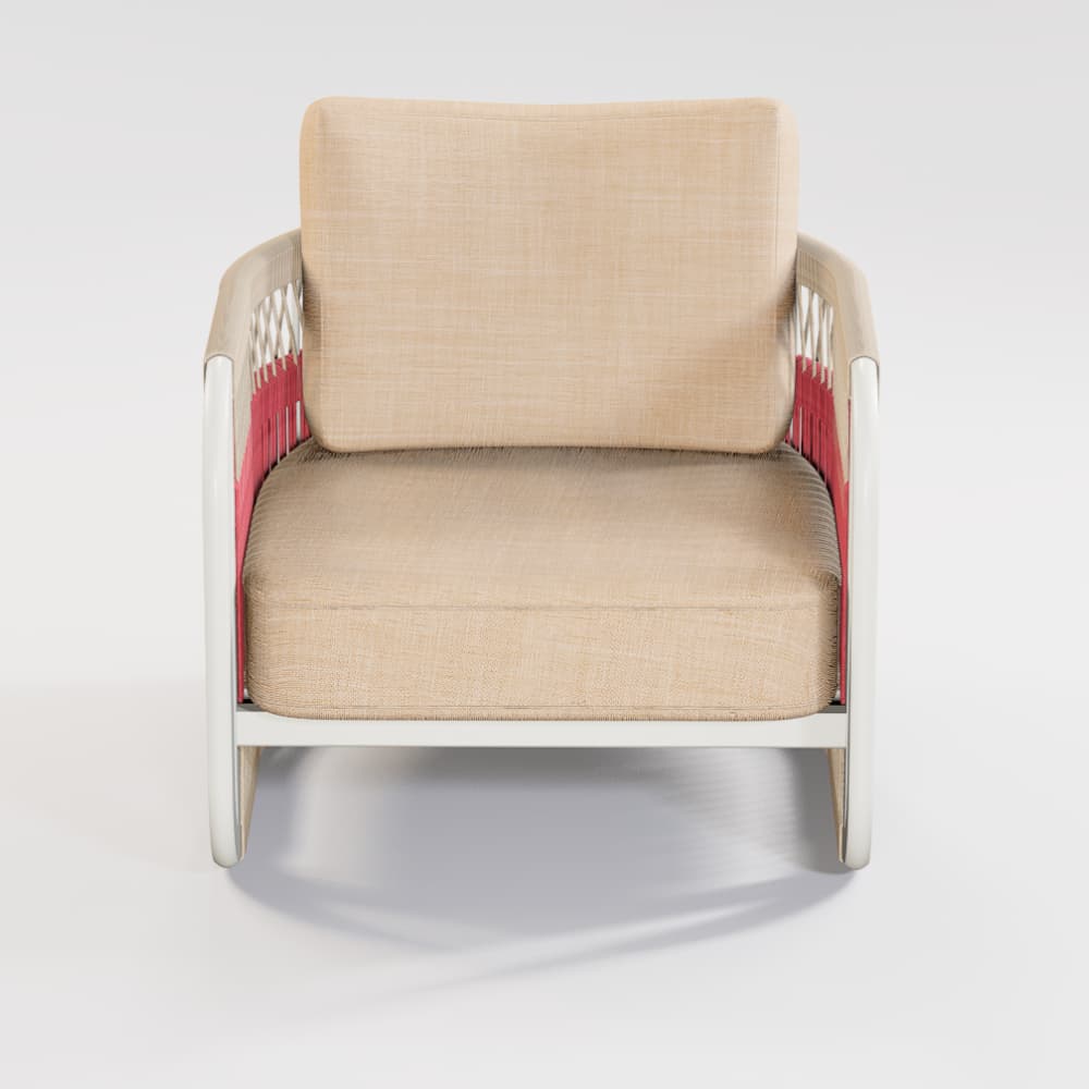 All-Weather Wicker Outdoor Swivel Armchair KMD18029