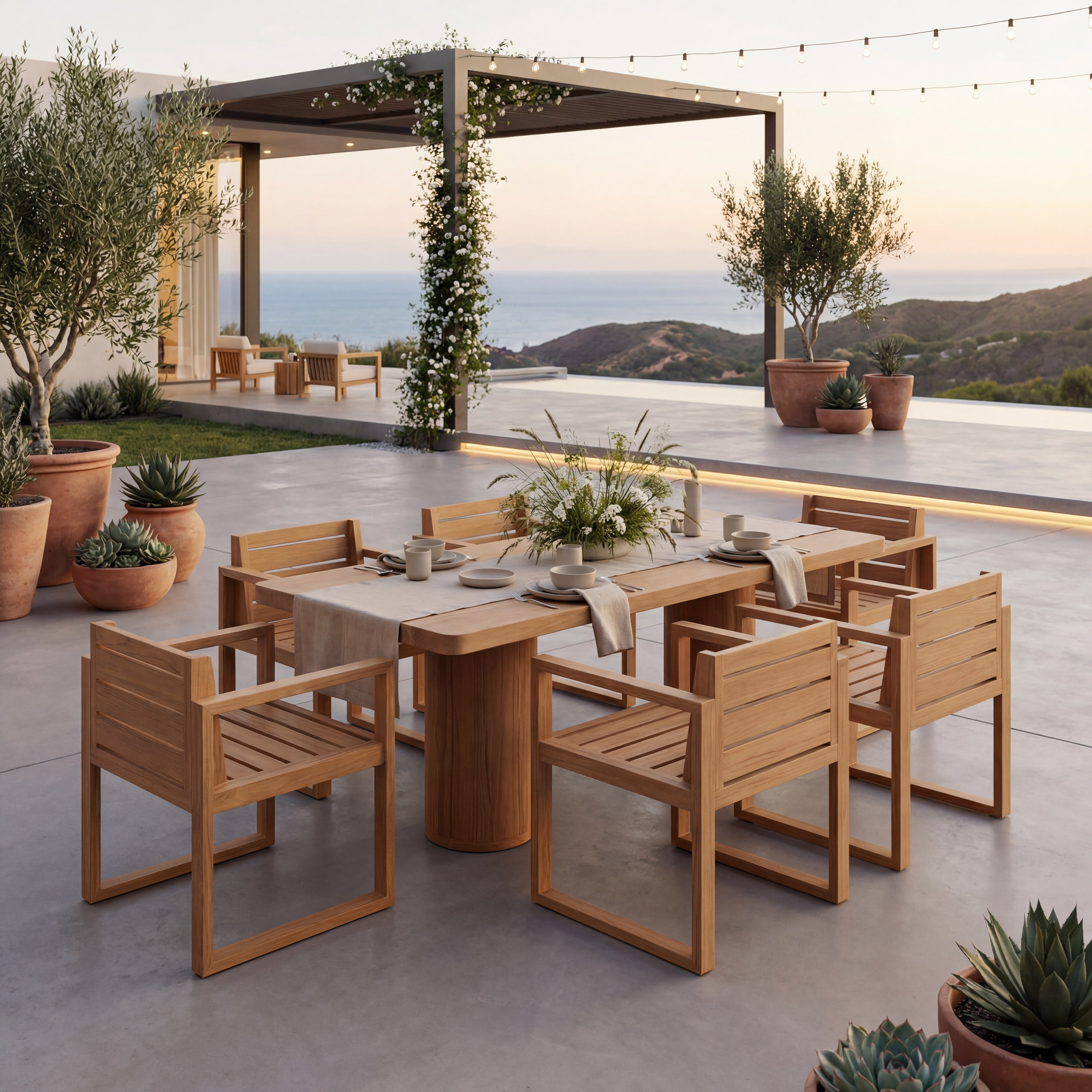 Premium Teak Dining Set Care & Maintenance Guide