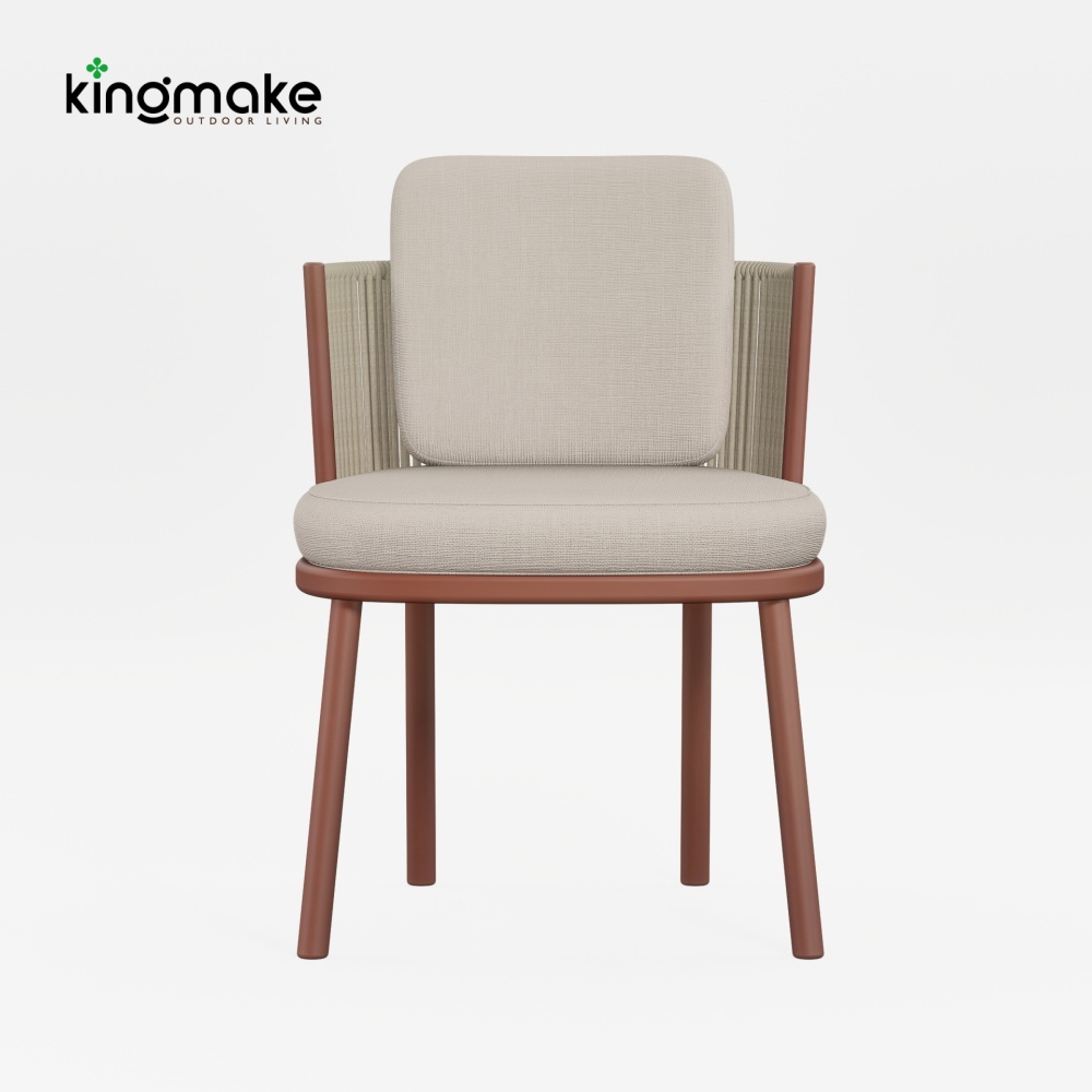 Modern Aluminum Vita Coner Collection Outdoor Chair KM18031