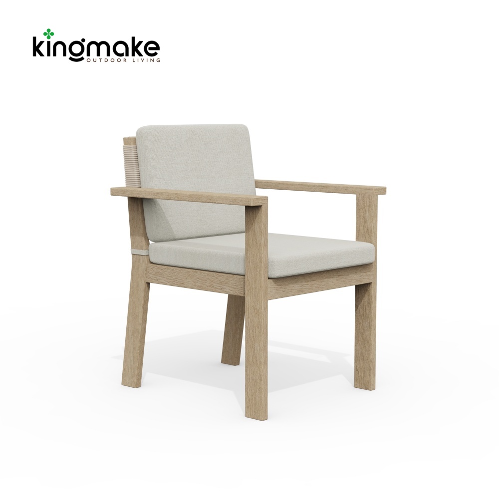 Modern Teak Outdoor Chair KMD18038