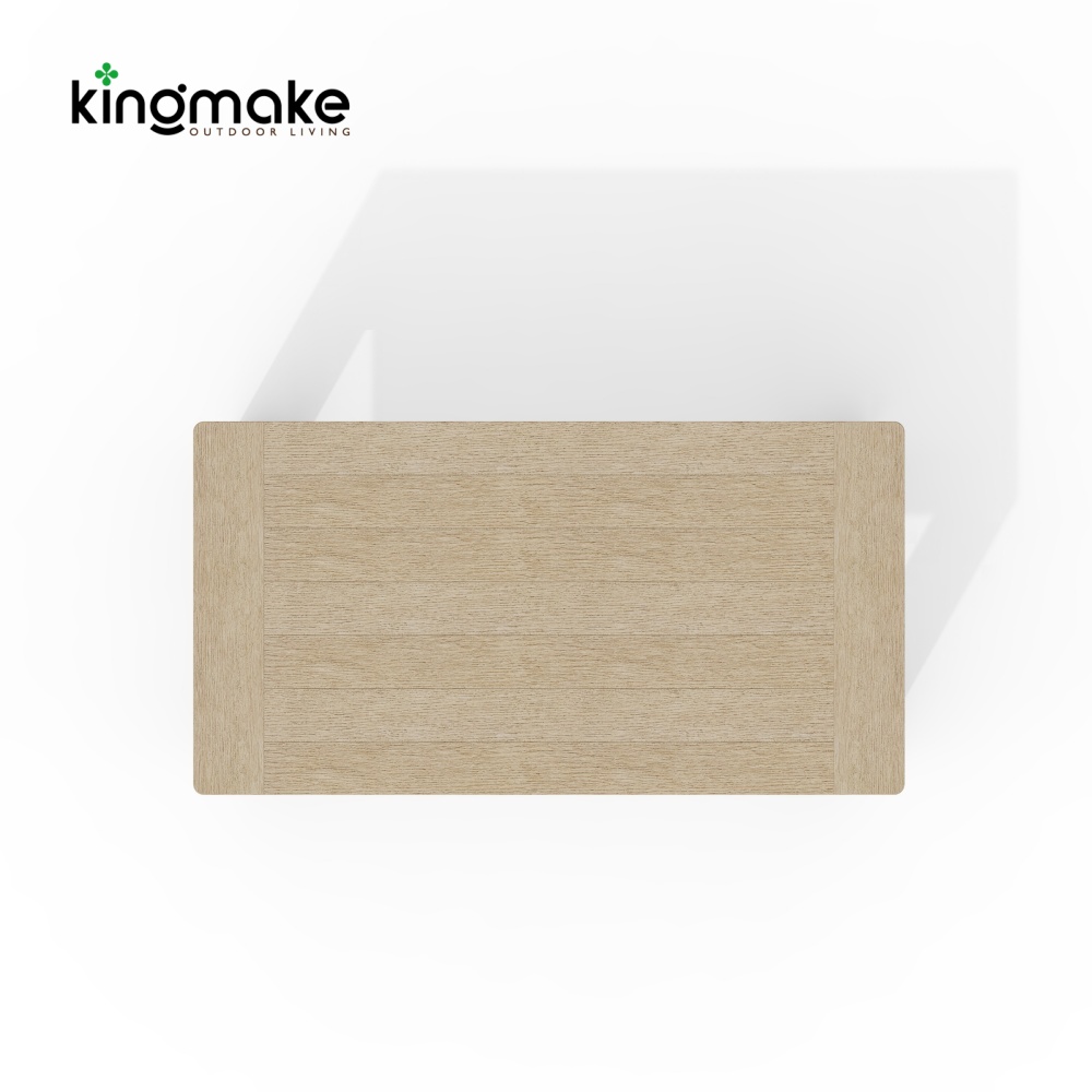 Modern Teak Outdoor Dining Set KMD18038