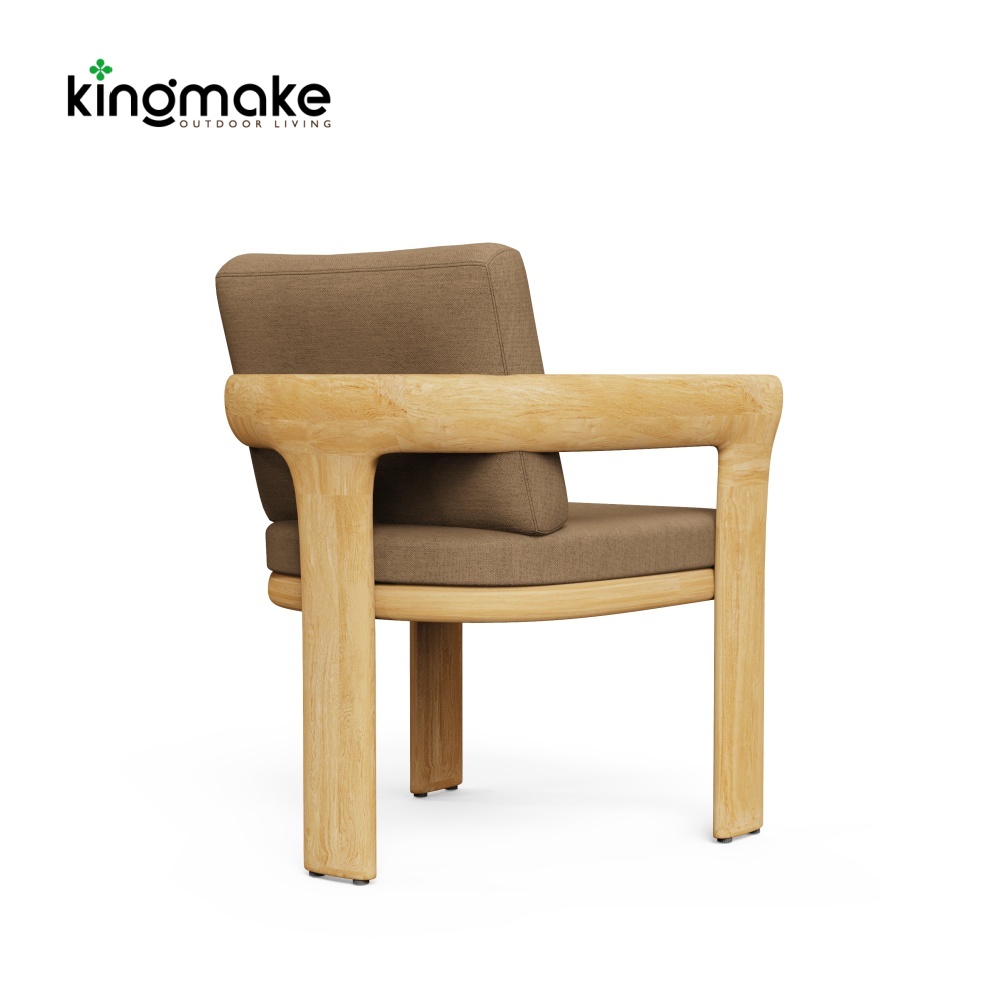 Natural Teak Tider Collection Outdoor Chair KMD18036