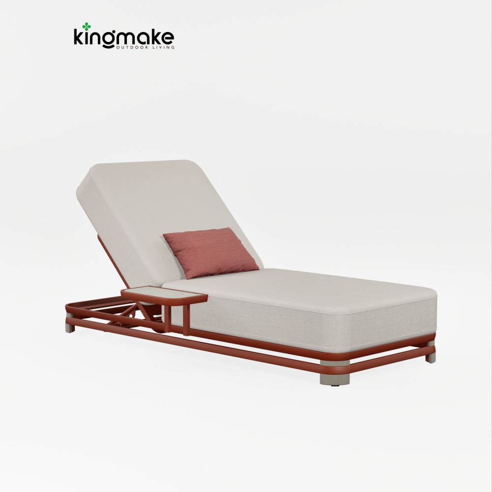 High-End Aluminum Sun Lounger KM18037