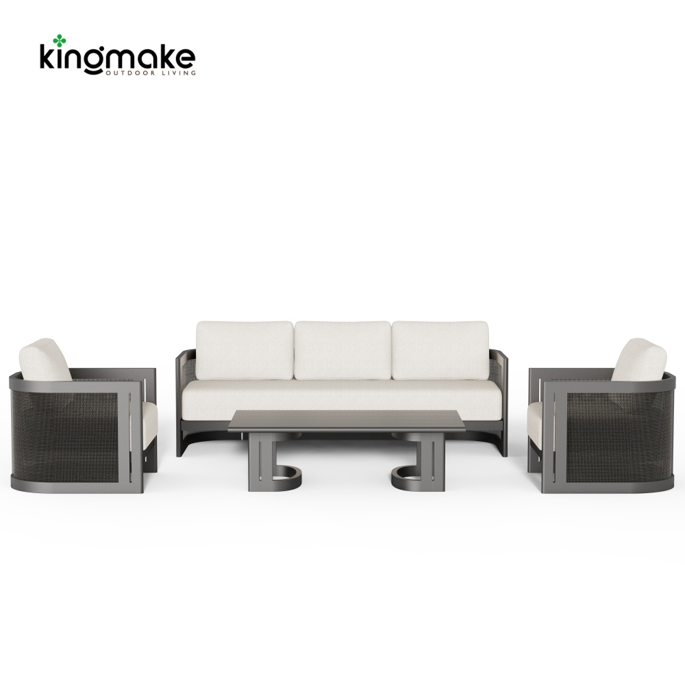High-End Aluminum Outdoor Sofa KM18040