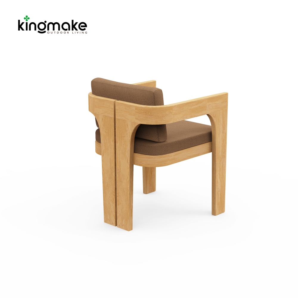 luxury teak malta collection dining chair