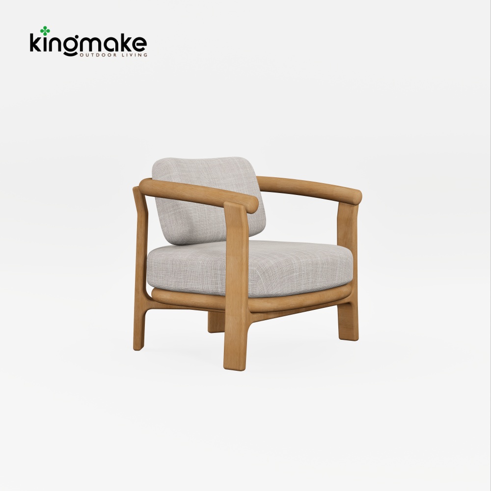 Luxury Teak Outdoor Sofa KM18042