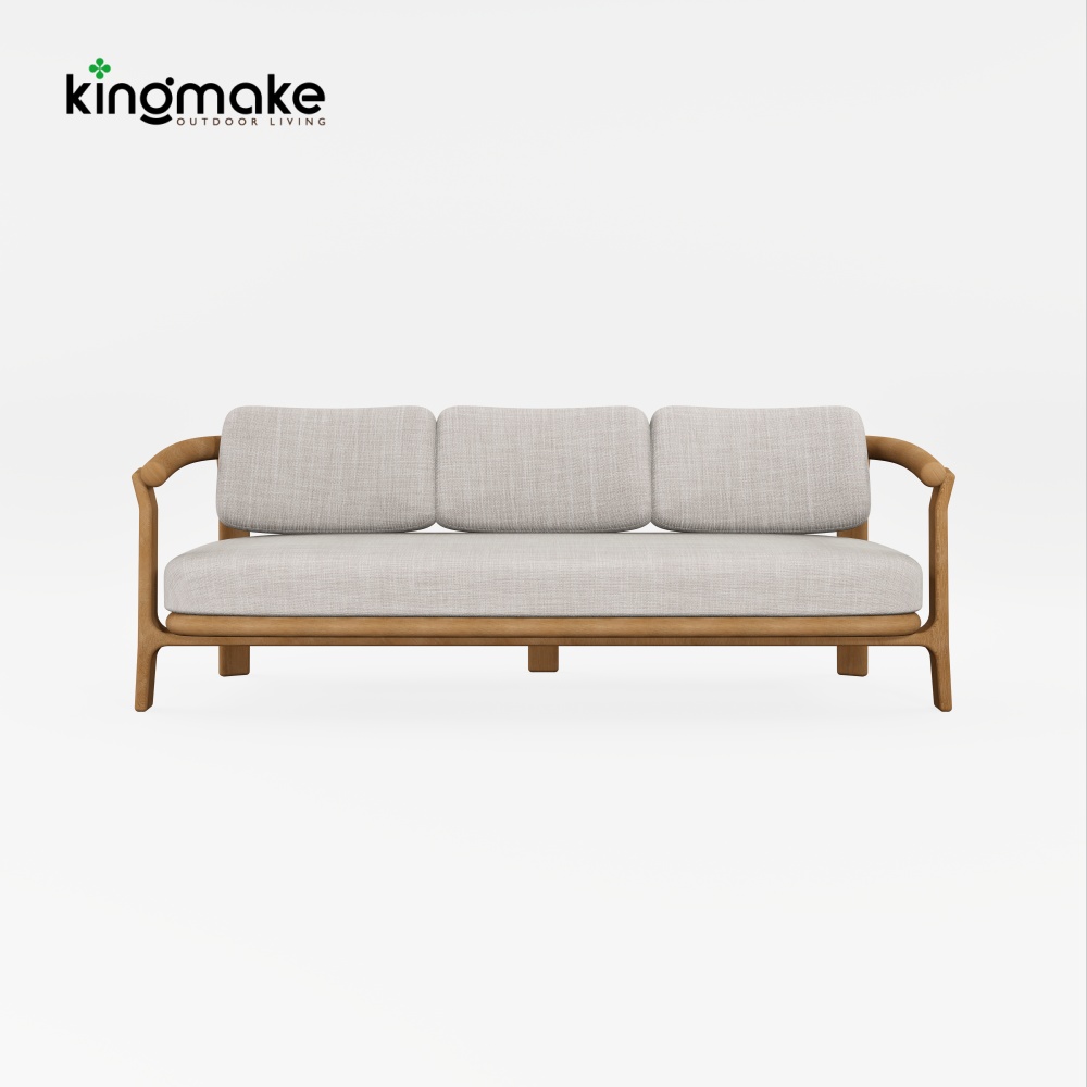 Luxury Teak Outdoor Sofa KM18042
