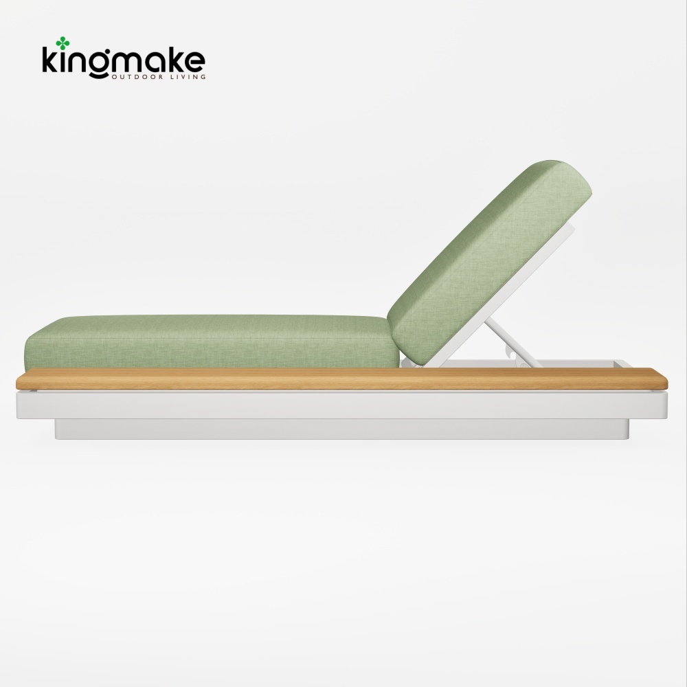 modern aluminum vintis collecton sun lounger