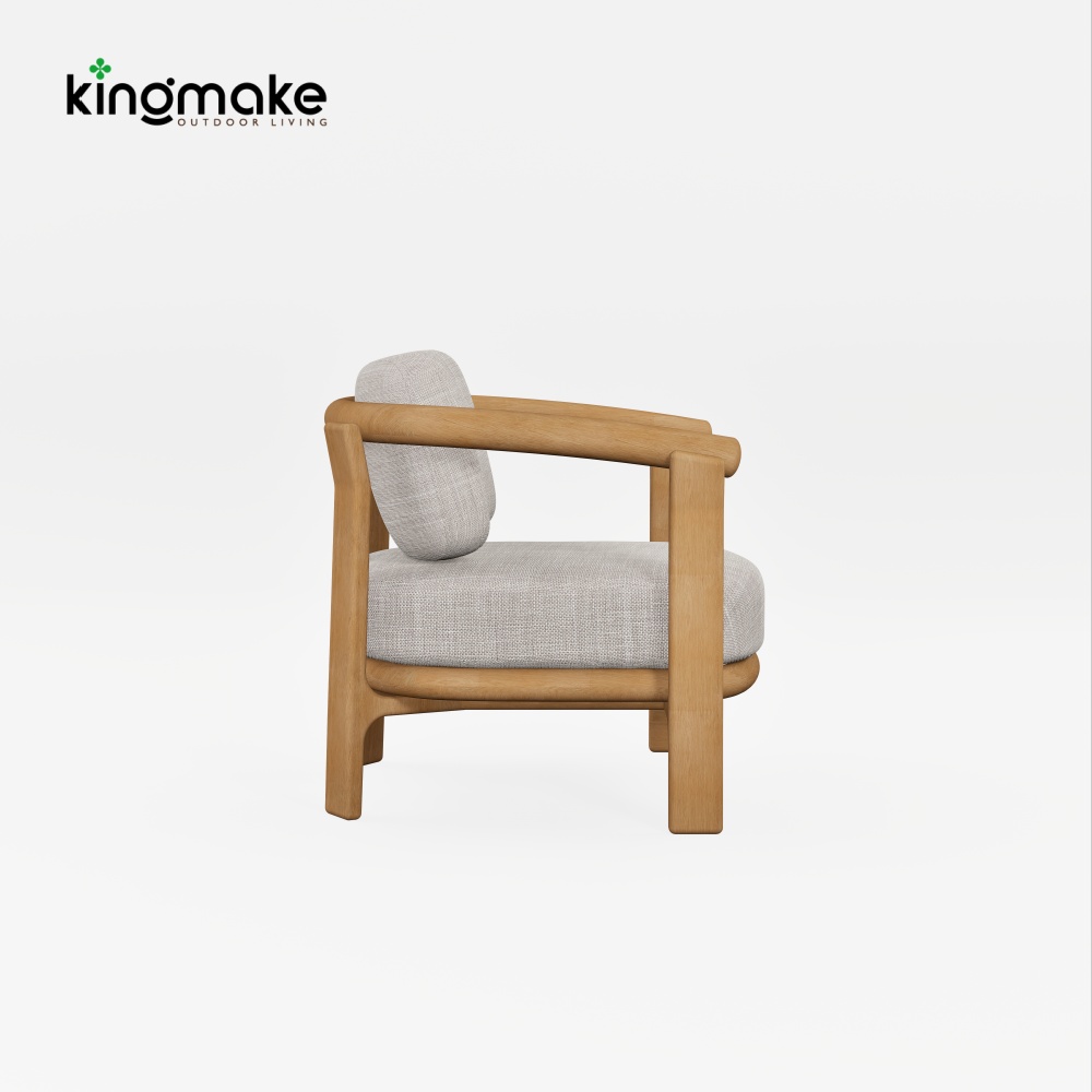 Luxury Teak Outdoor Sofa KM18042