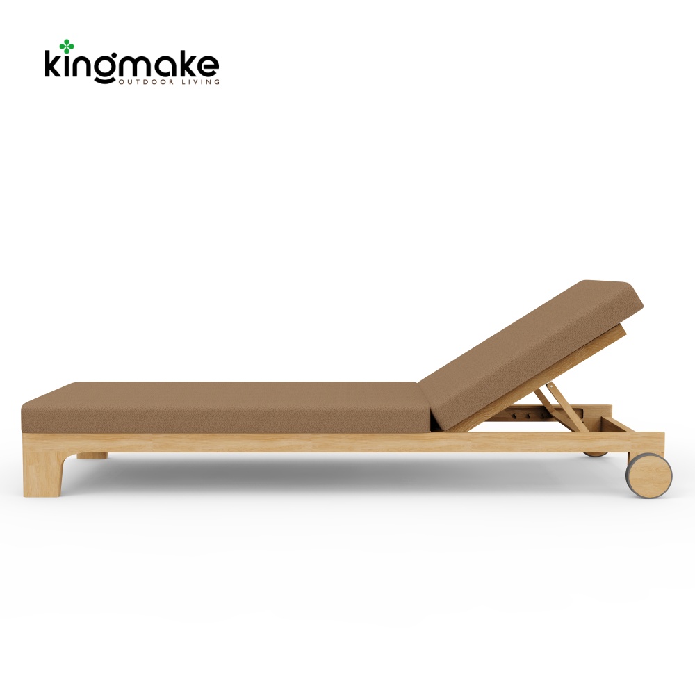 luxury teak malta collection sun lounger
