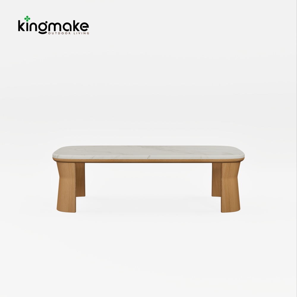 Luxury Teak Outdoor Sofa KM18042