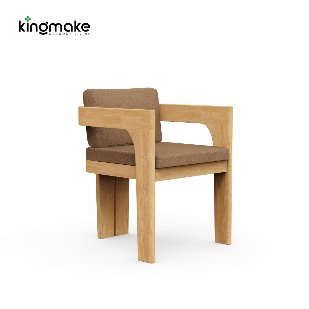 luxury teak malta collection dining chair