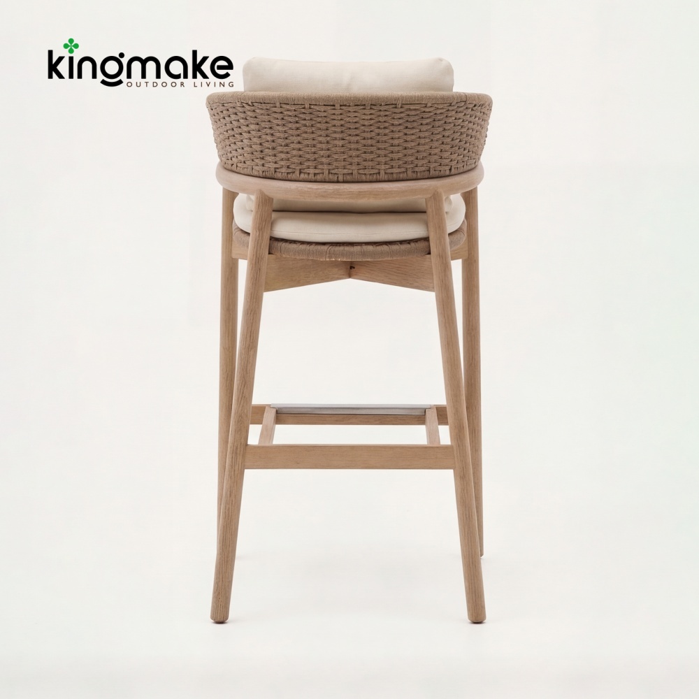 commercial teak bar set km18046