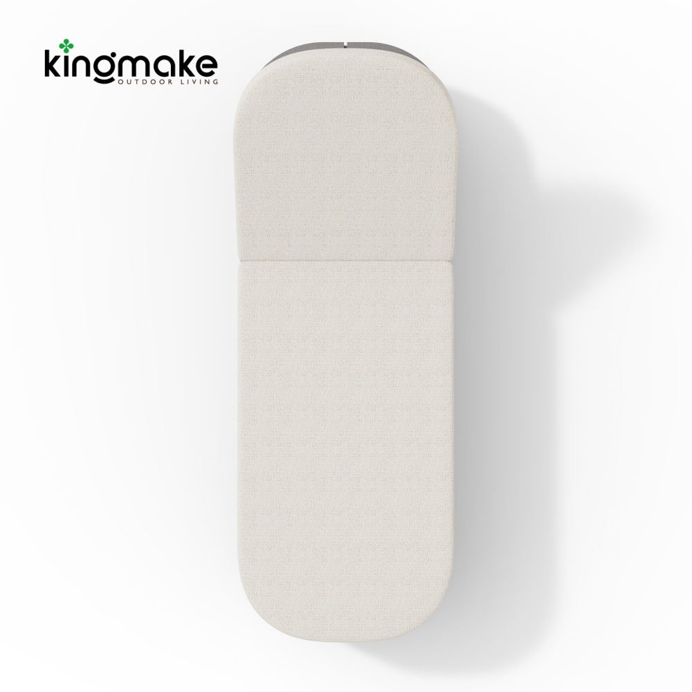 high-end aluminum capri collection sun lounger