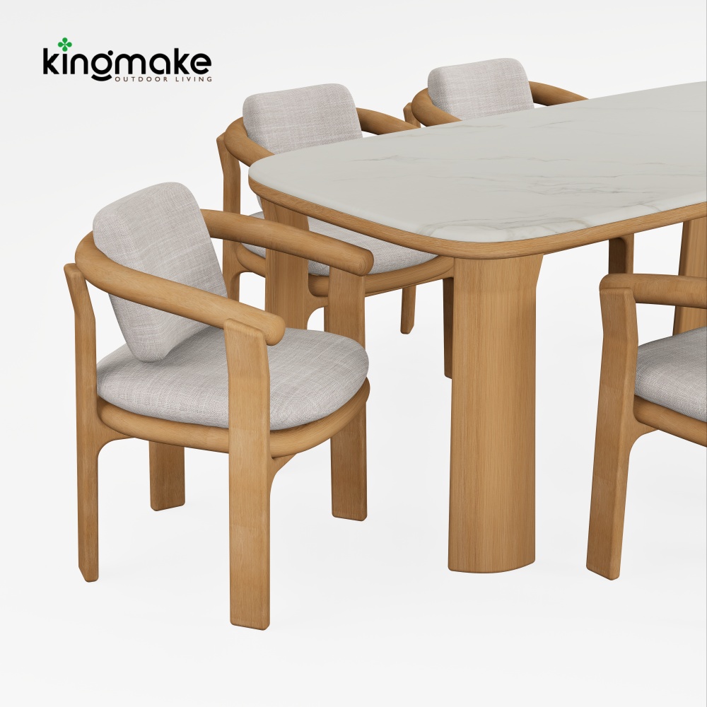luxury acroa collection teak dining set 
