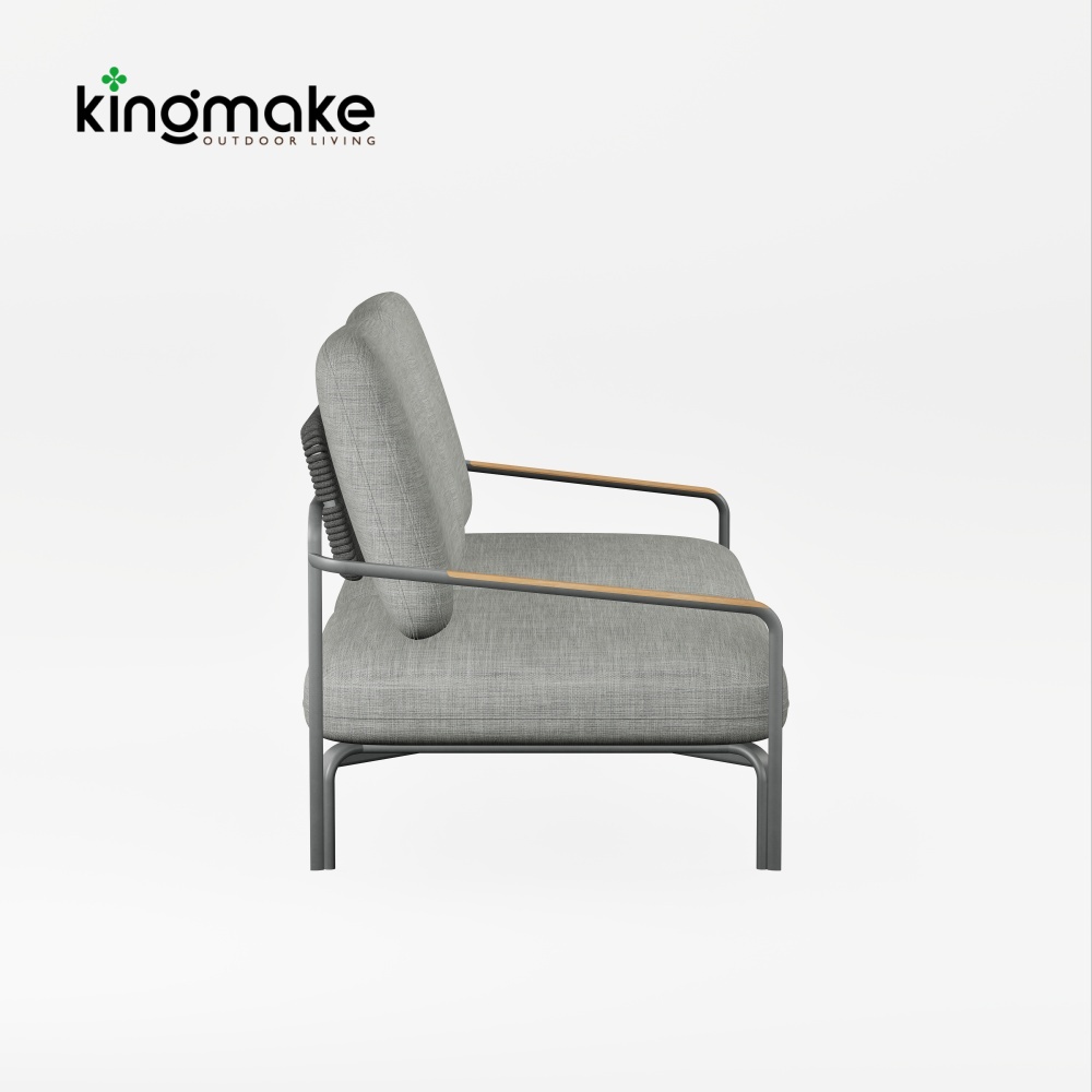 minimalist modern two-seater sofa km18047