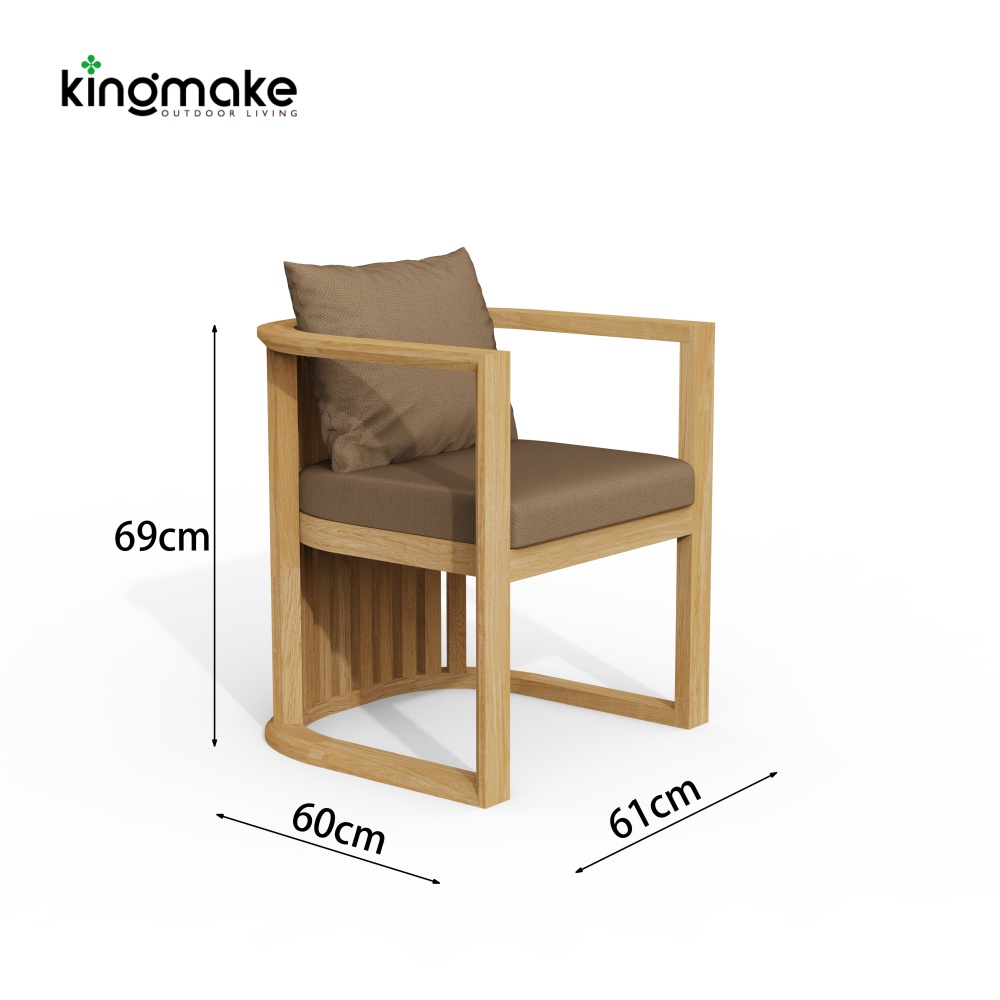 maui colletion high-end teak dining set