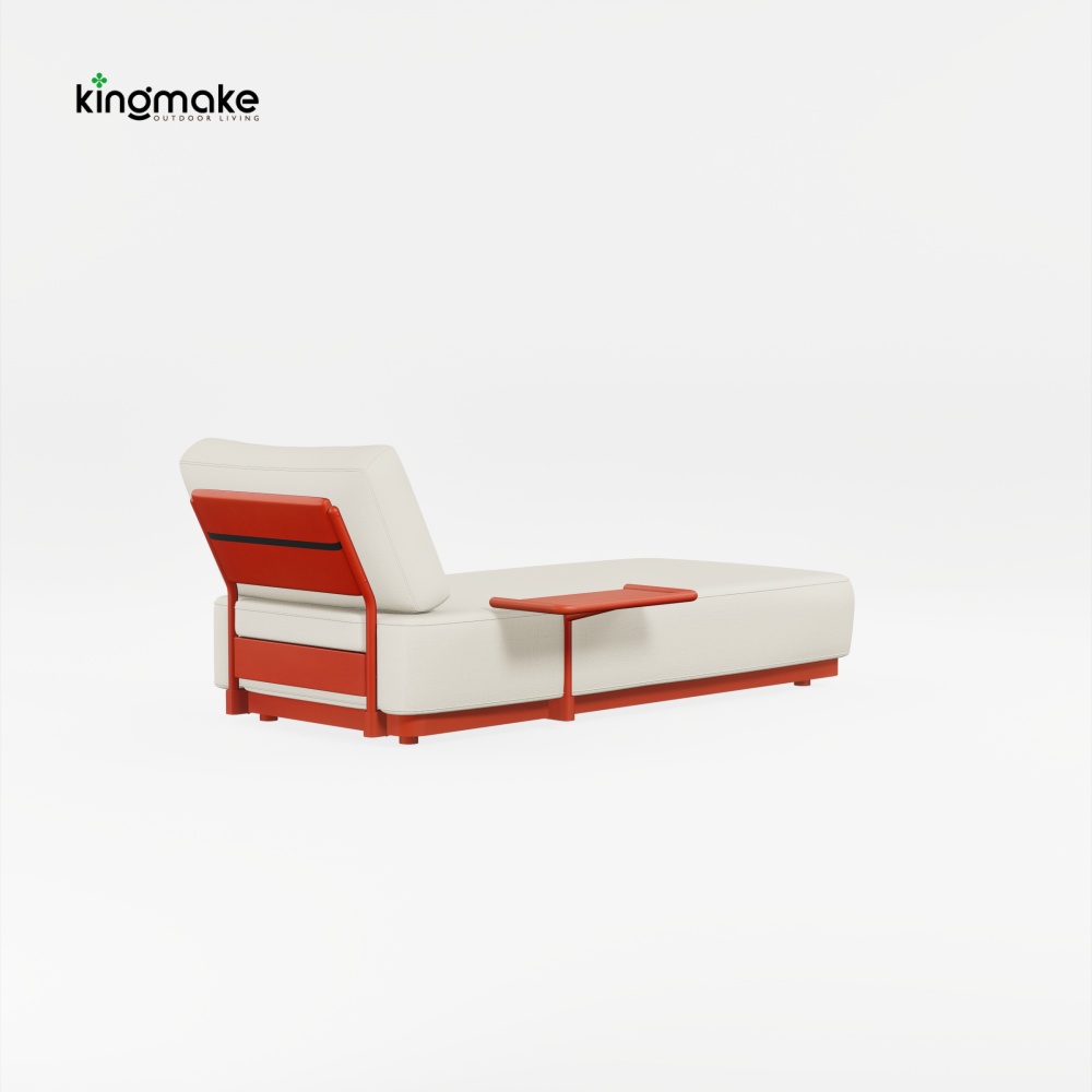 Modern Aluminum Afterglow Collection Sun Lounger KM18013L