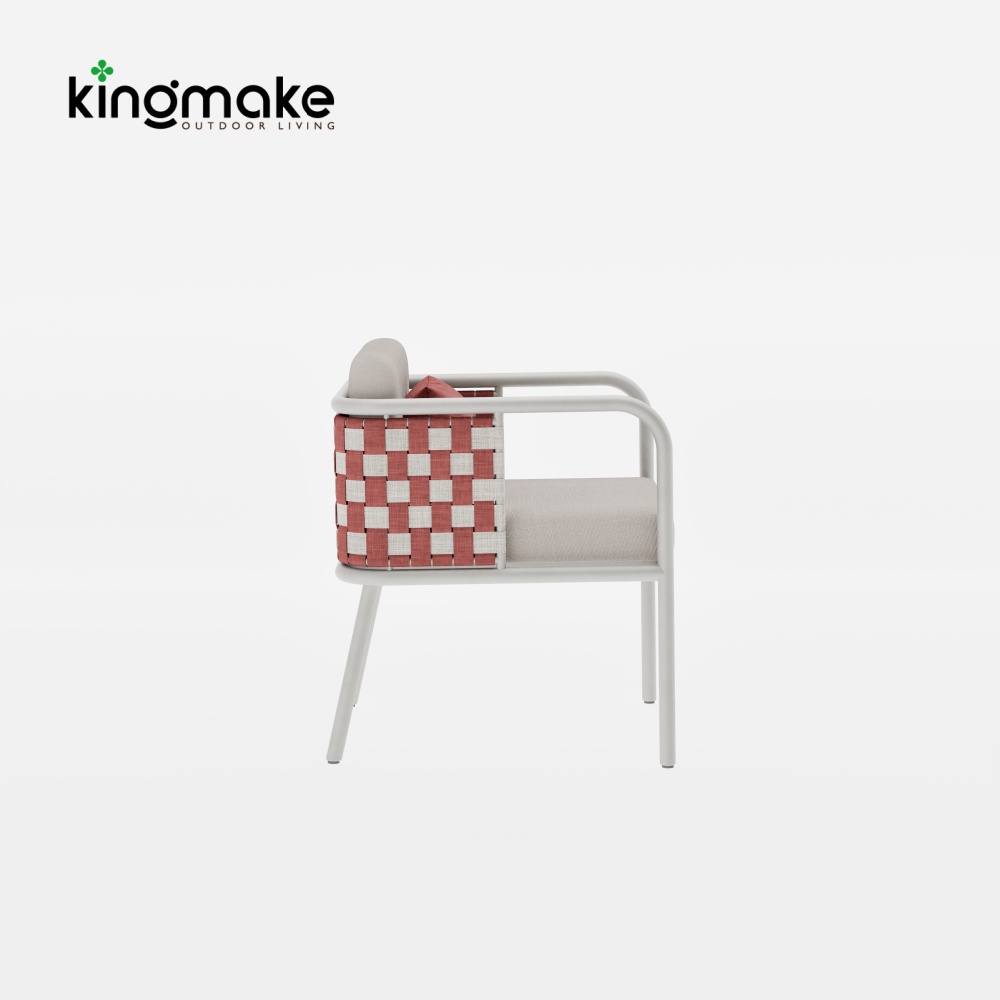 Nex Collection Aluminum Weave Outdoor Dining Set