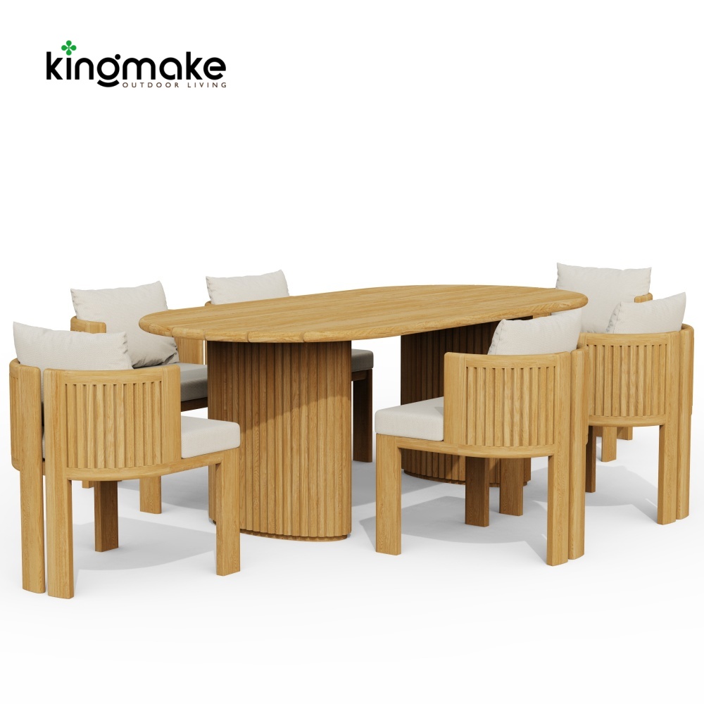 High-End Teak Dining Set