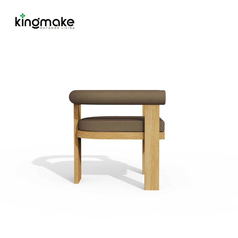 Modern Teak Wood Outdoor Dining Chair – Mali Collection