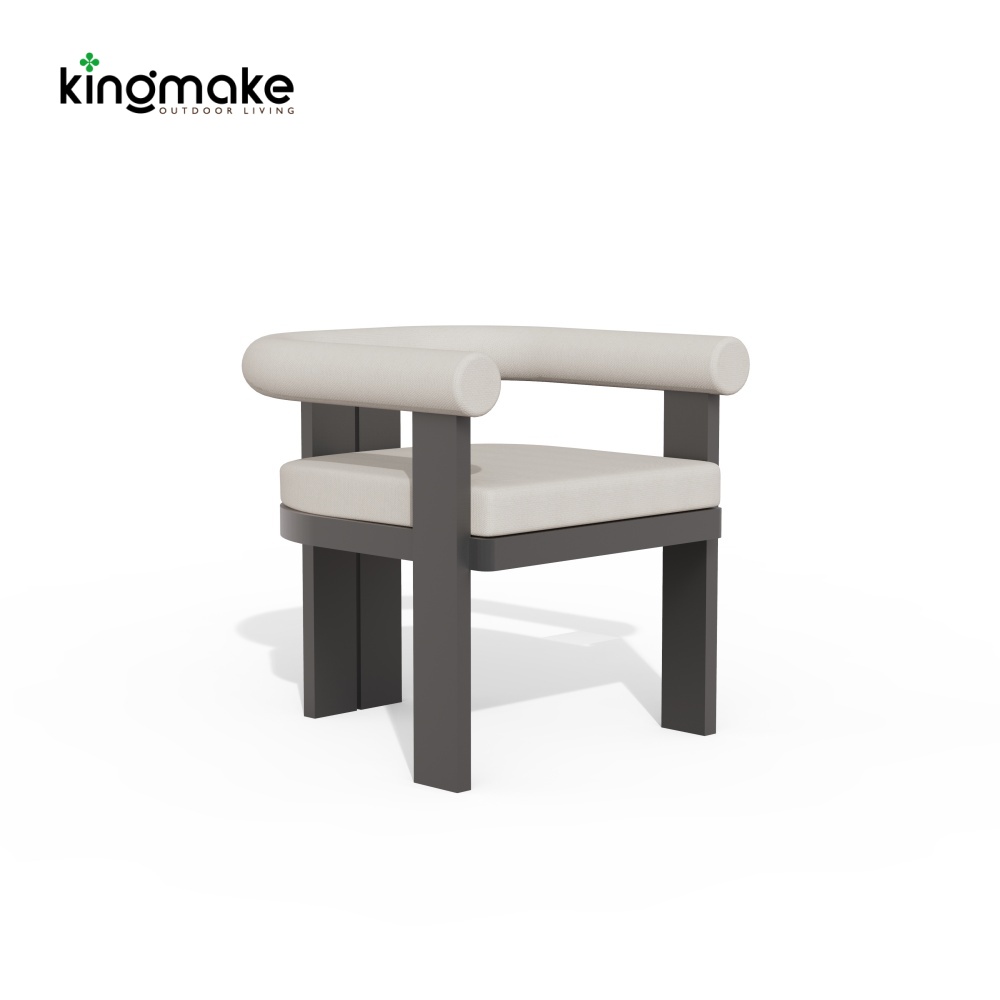 Modern Aluminum Rectangular Outdoor Dining Set – Mali Collection